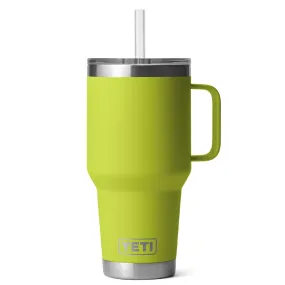 YETI 35 oz Rambler Straw Mug Chartreuse