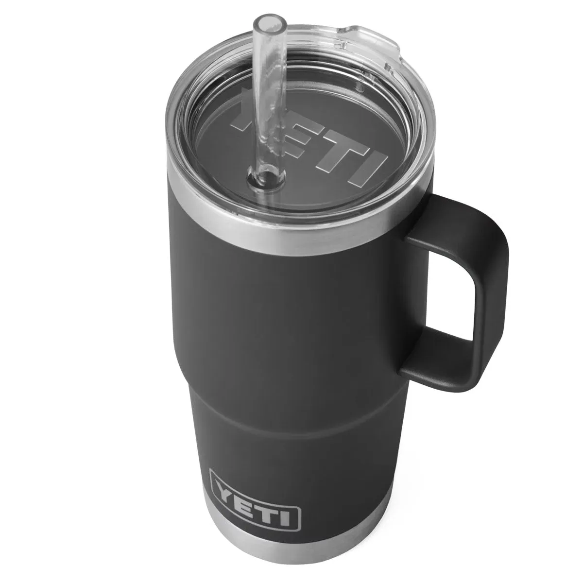 YETI Rambler 25 oz. Mug With Straw Lid, Black