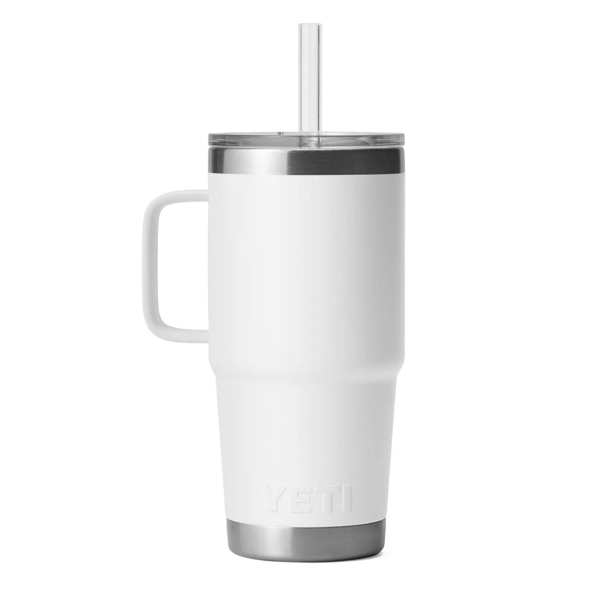 YETI Rambler 25 oz. Mug With Straw Lid, White