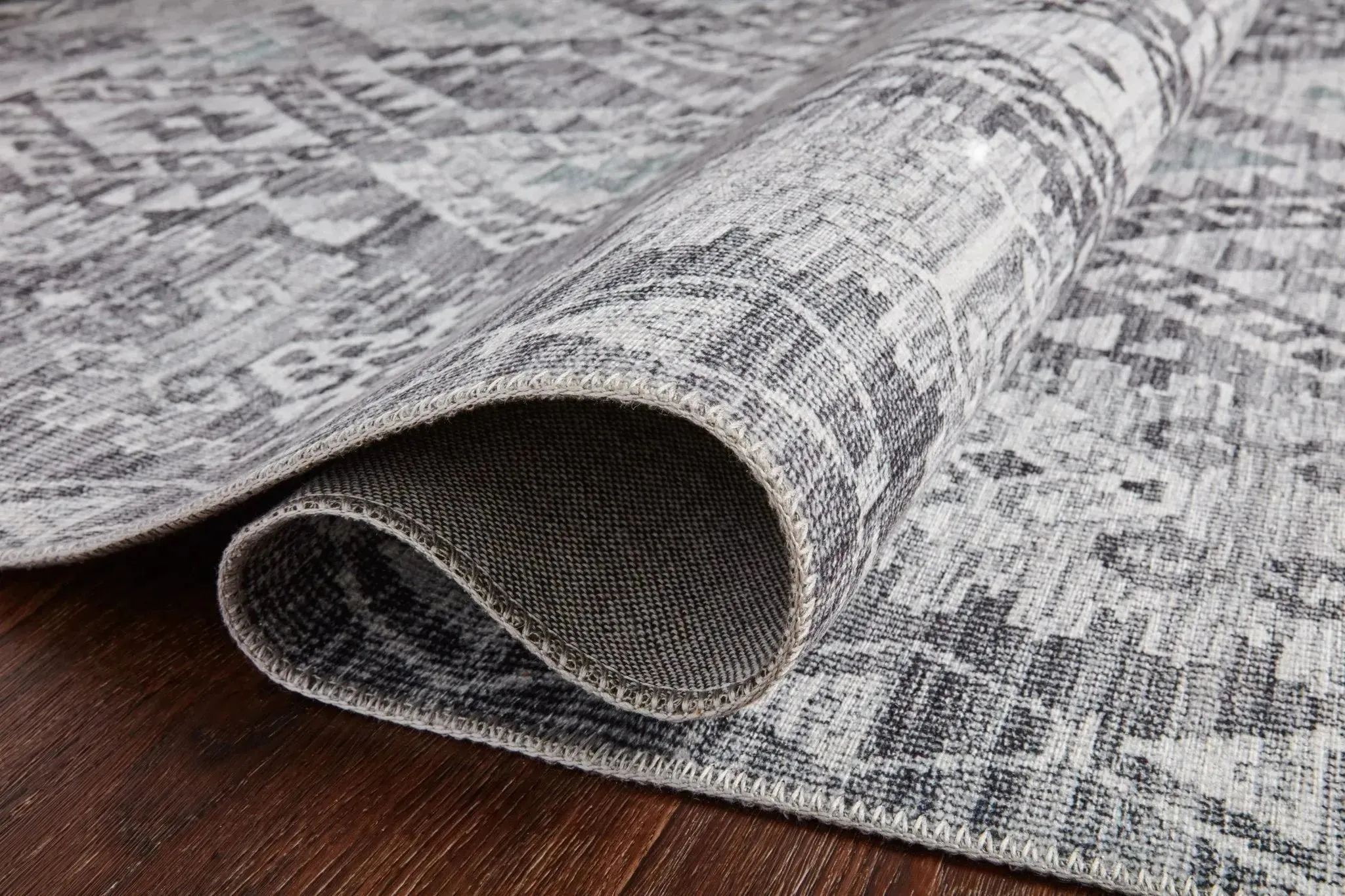 Zion Zio-03 Charcoal/Slate Rug