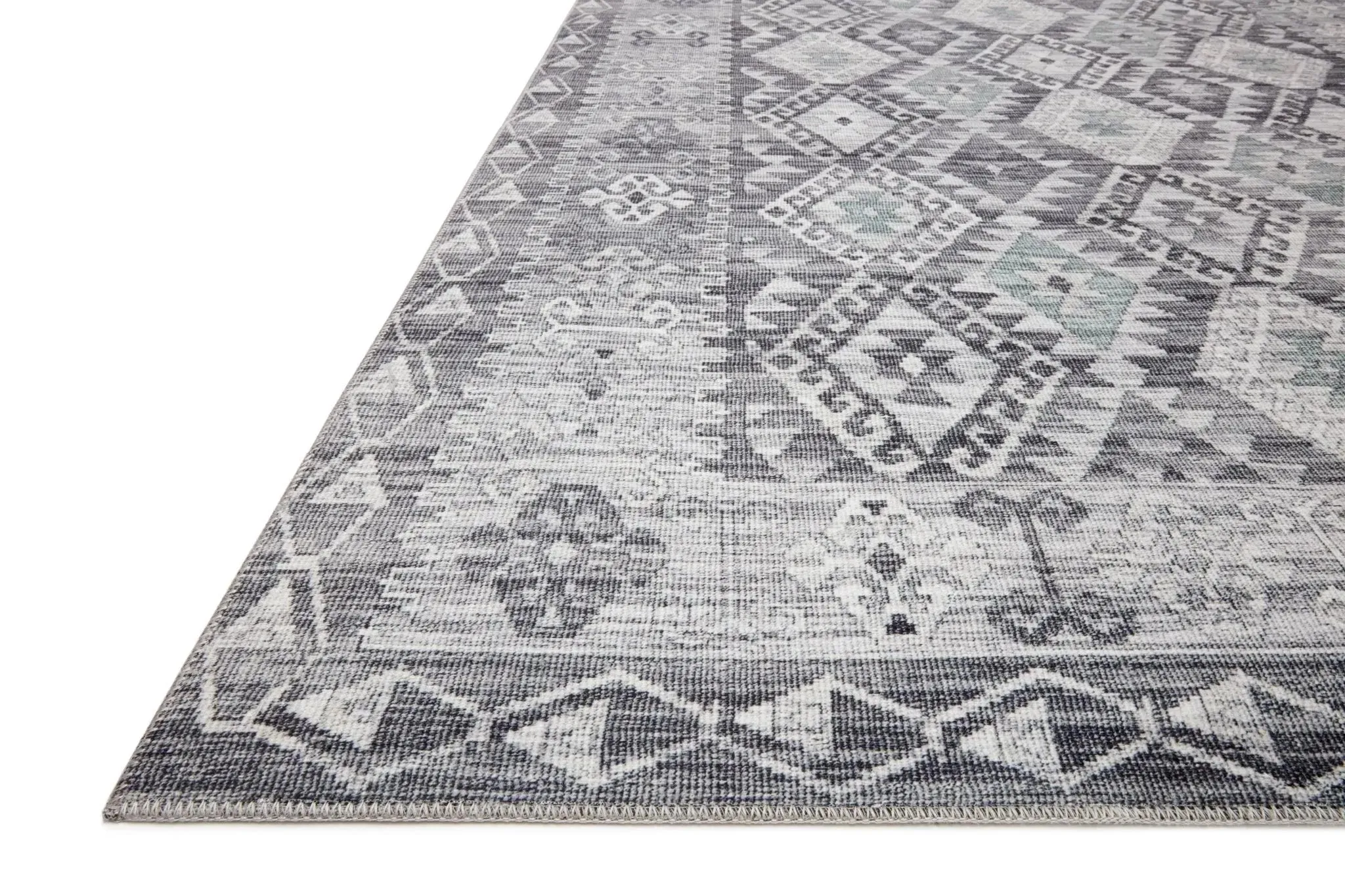 Zion Zio-03 Charcoal/Slate Rug