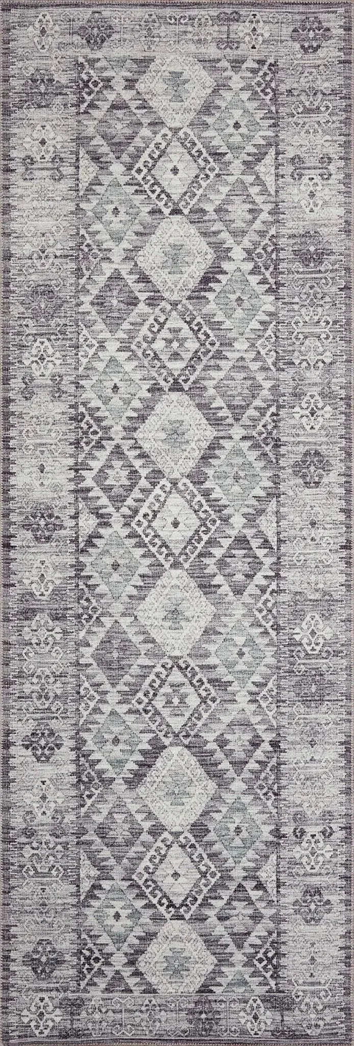 Zion Zio-03 Charcoal/Slate Rug