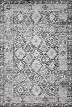 Zion Zio-03 Charcoal/Slate Rug